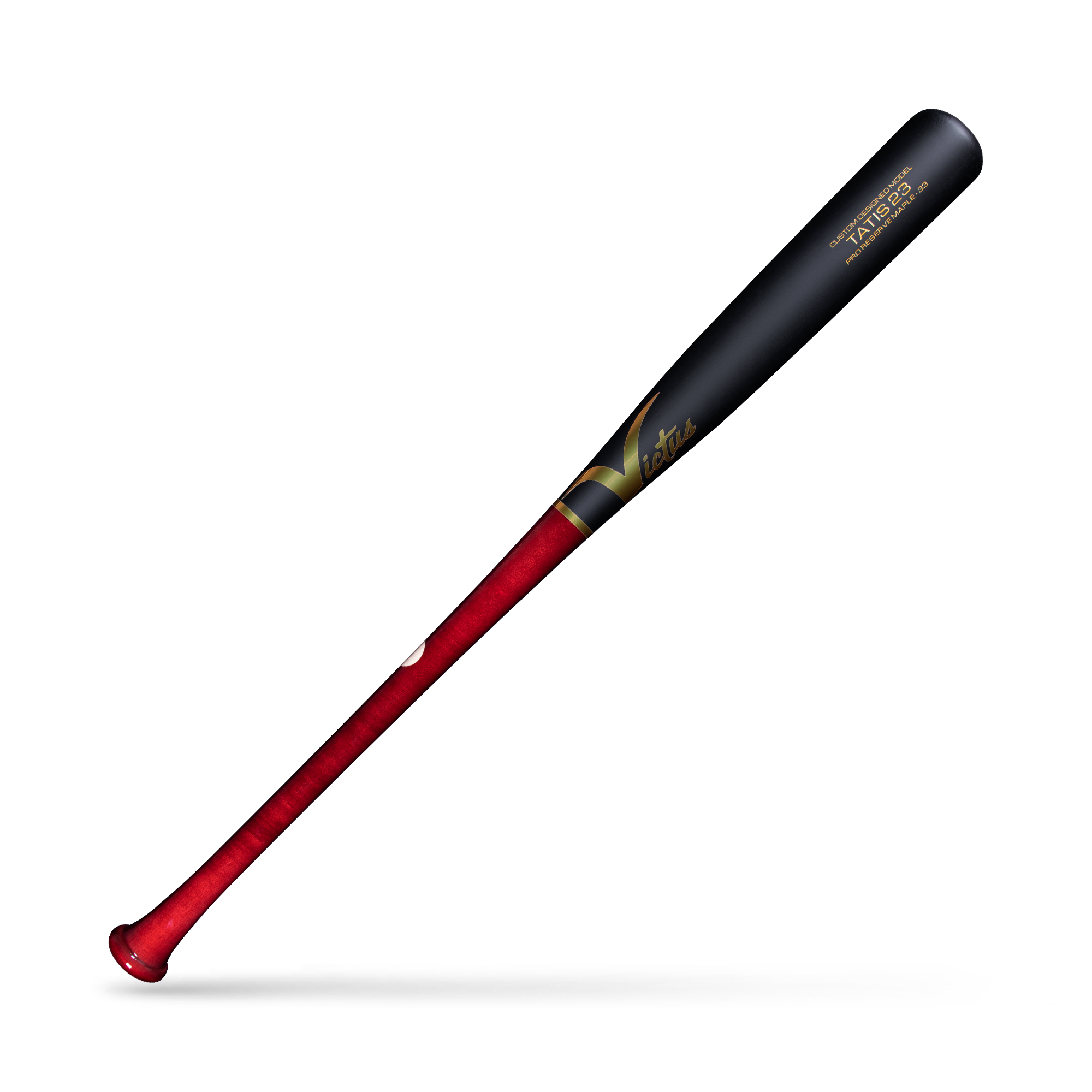 Victus TATIS23 Pro Reserve Maple Wood Baseball Bat Cherry/Black
