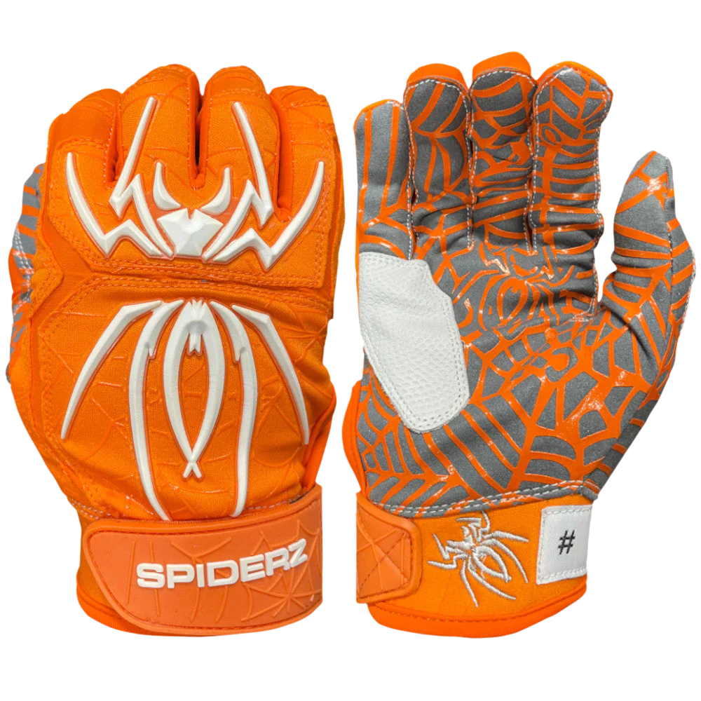 Spiderz batting glove size top chart