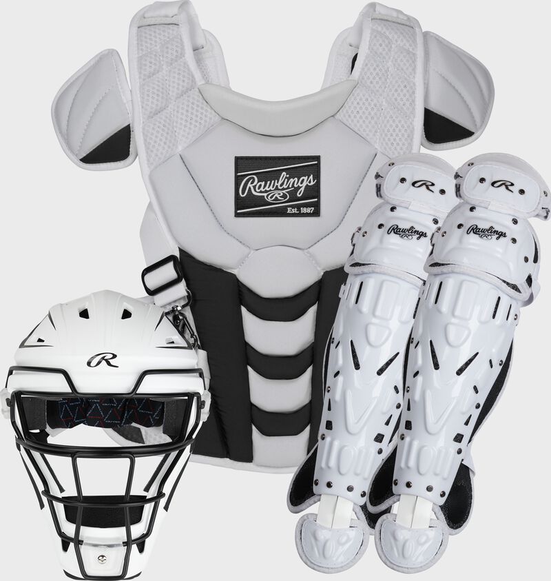 Rawlings Velo 2.0 Fastpitch Softball Catchers Gear Box Set