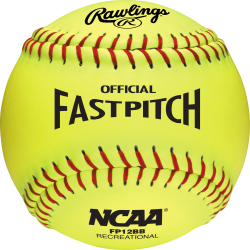 Rawlings NCAA Fastpitch Recreational 11" 12" Softballs (Dozen)