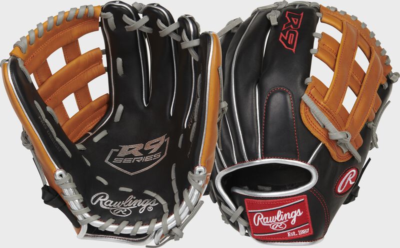 Rawlings R9 Contour 12" Baseball Glove R9120U-6BT