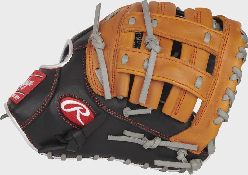 Rawlings R9 Contour 12" First Base Mitt 1B Baseball Glove R9FMU-17BT