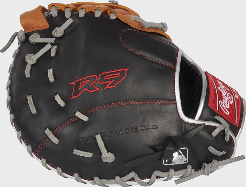 Rawlings R9 Contour 12" First Base Mitt 1B Baseball Glove R9FMU-17BT