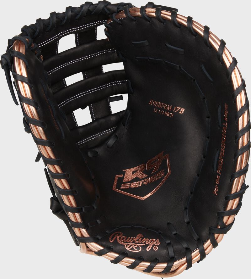 Rawlings R9 12.5" First Base Mitt 1B Fastpitch Softball Glove R9SBFBM-17B