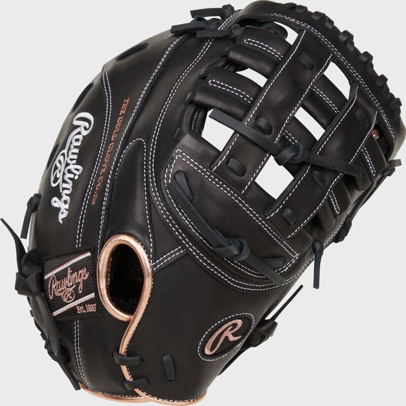 Rawlings R9 12.5" First Base Mitt 1B Fastpitch Softball Glove R9SBFBM-17B