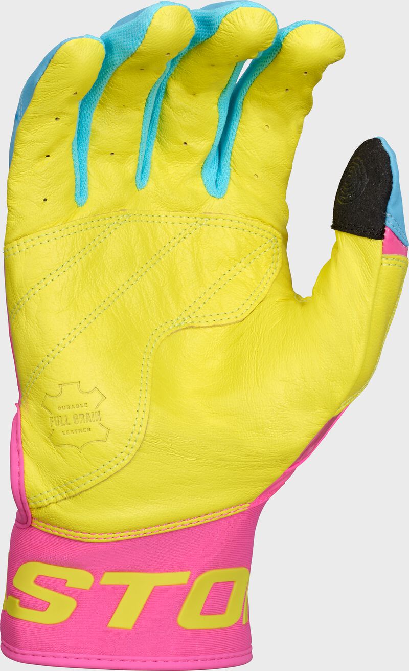 Easton Walk-Off Ethos DRIP Columbia Blue Pink Baseball Softball Batting Gloves