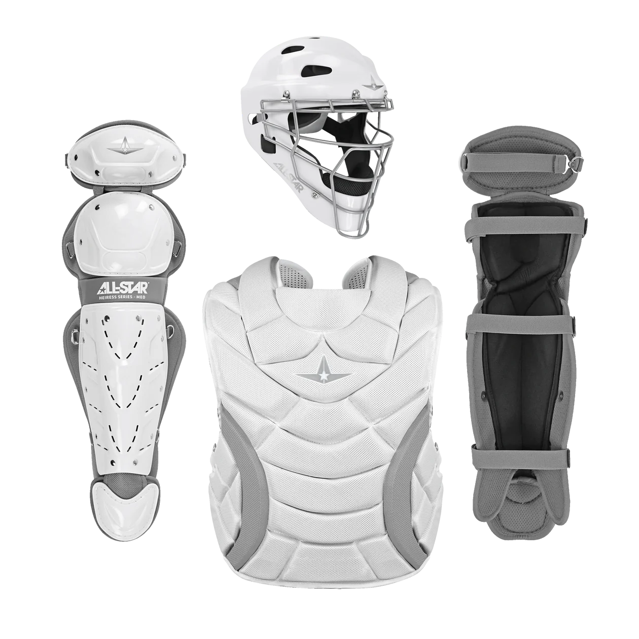 All-Star Heiress Fastpitch Softball Catchers Gear Box Set