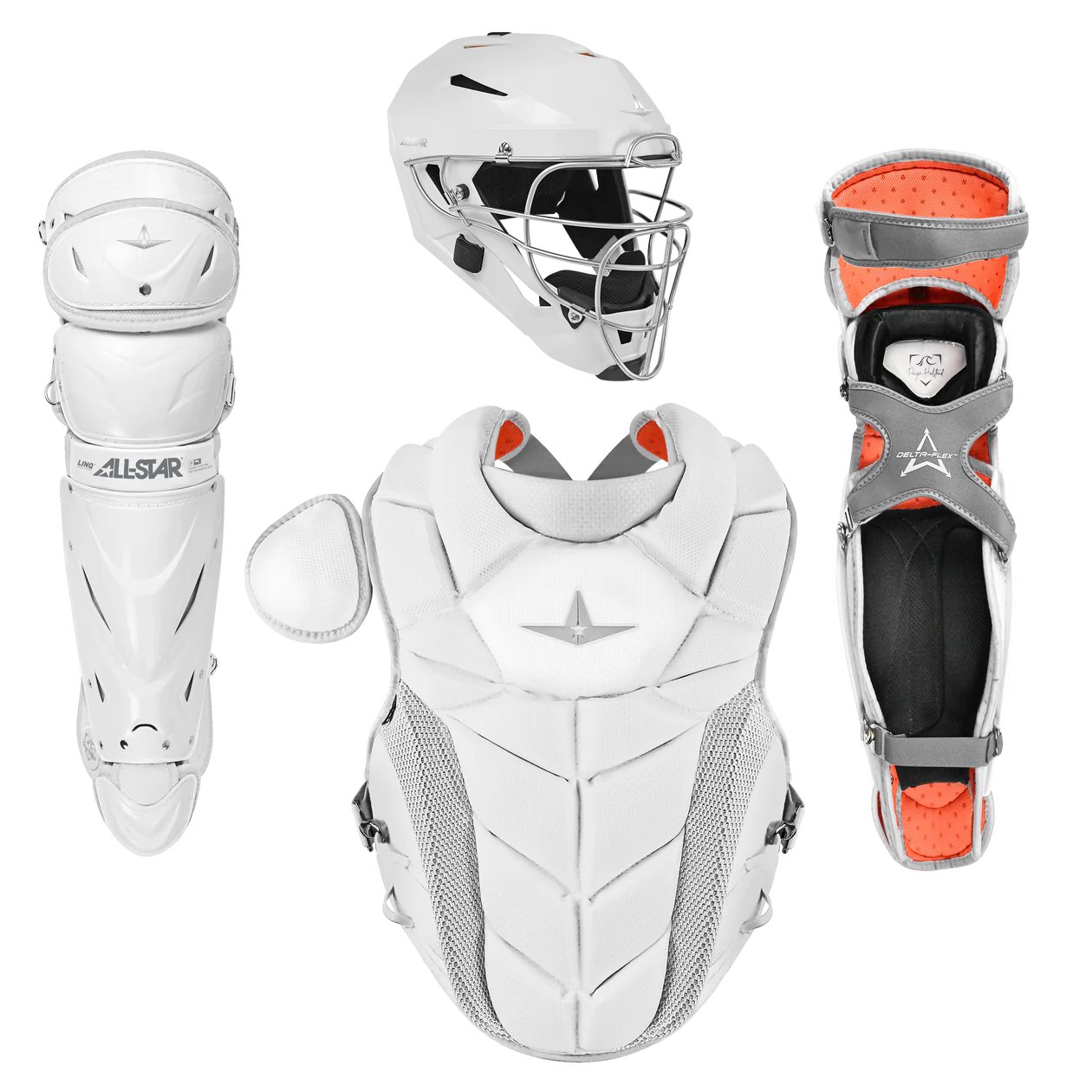 All-Star PHX Paige Halstead Fastpitch Softball Catchers Gear Box Set