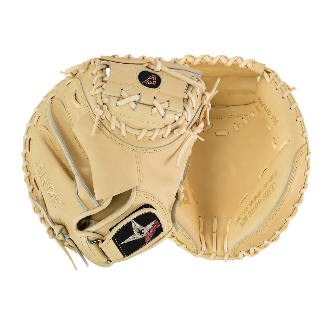 All-Star Pro-Elite 34" Limited Edition Baseball Catchers Mitt Glove CM3000 Blonde