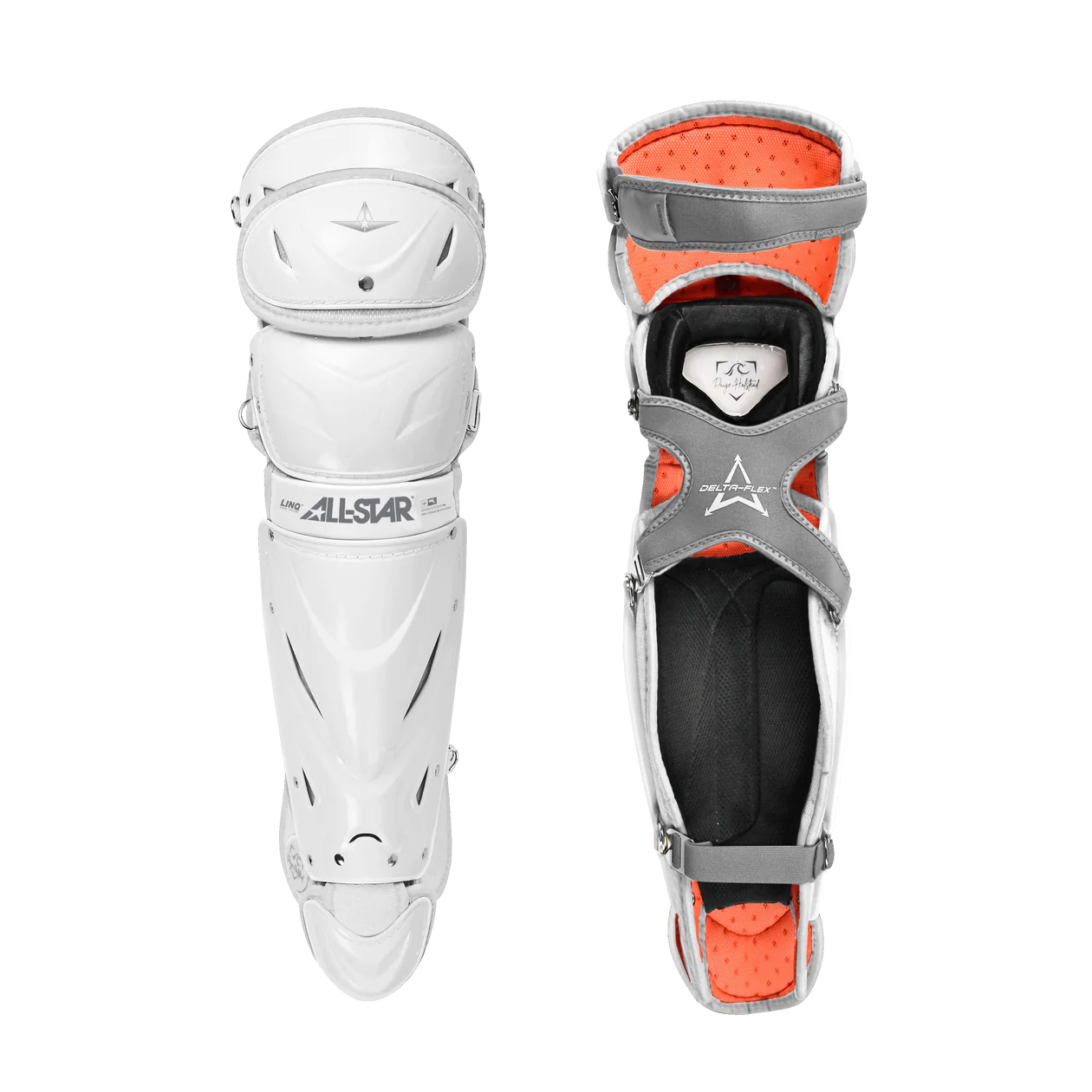 All-Star PHX Paige Halstead Fastpitch Catchers Leg Guards