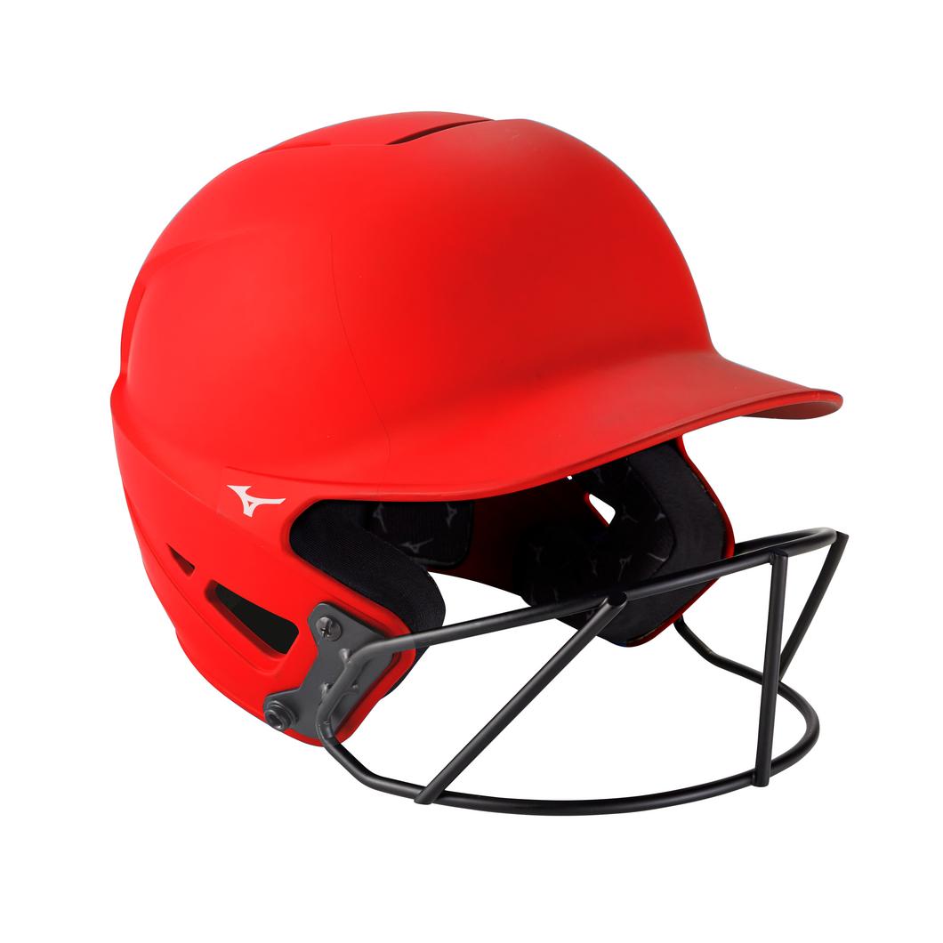 Mizuno F6 Solid Matte Fastpitch Softball Batting Helmet - Game Ready Sports - 380395.1010.11.SMD