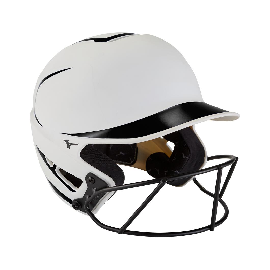 Mizuno F6 Two Tone Matte Fastpitch Softball Batting Helmet