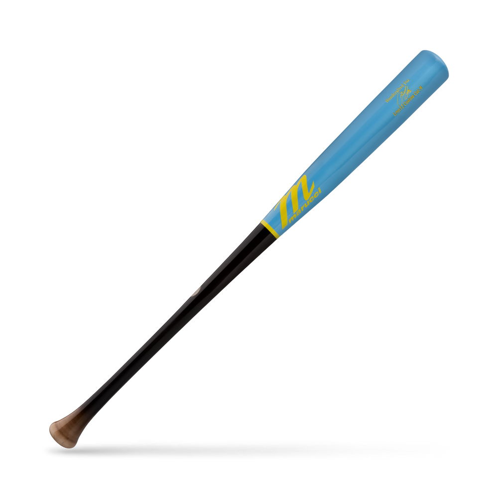 Marucci LINDY12 Pro Eclipse/Baby Blue Wood Baseball Bat
