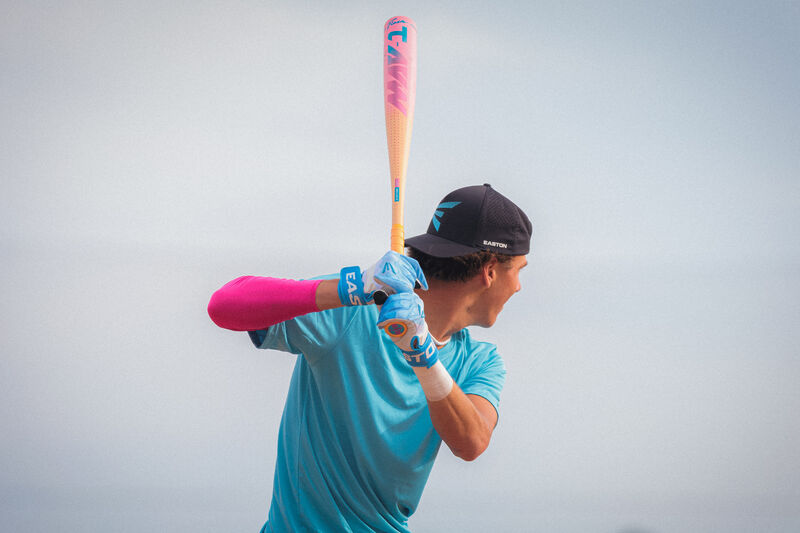 2026 Easton MAV1 Flash (-3) BBCOR Baseball Bat EBB6M1F3