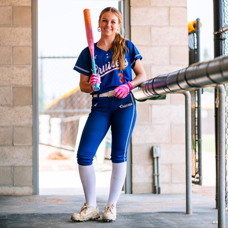 2025 Easton Ghost OG Rainbow Sherbet Fastpitch Softball Bat: -11, -10