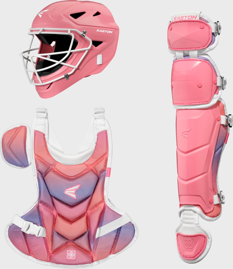 Easton Jen Schro My Very First Fastpitch Softball Catchers Gear Box Set