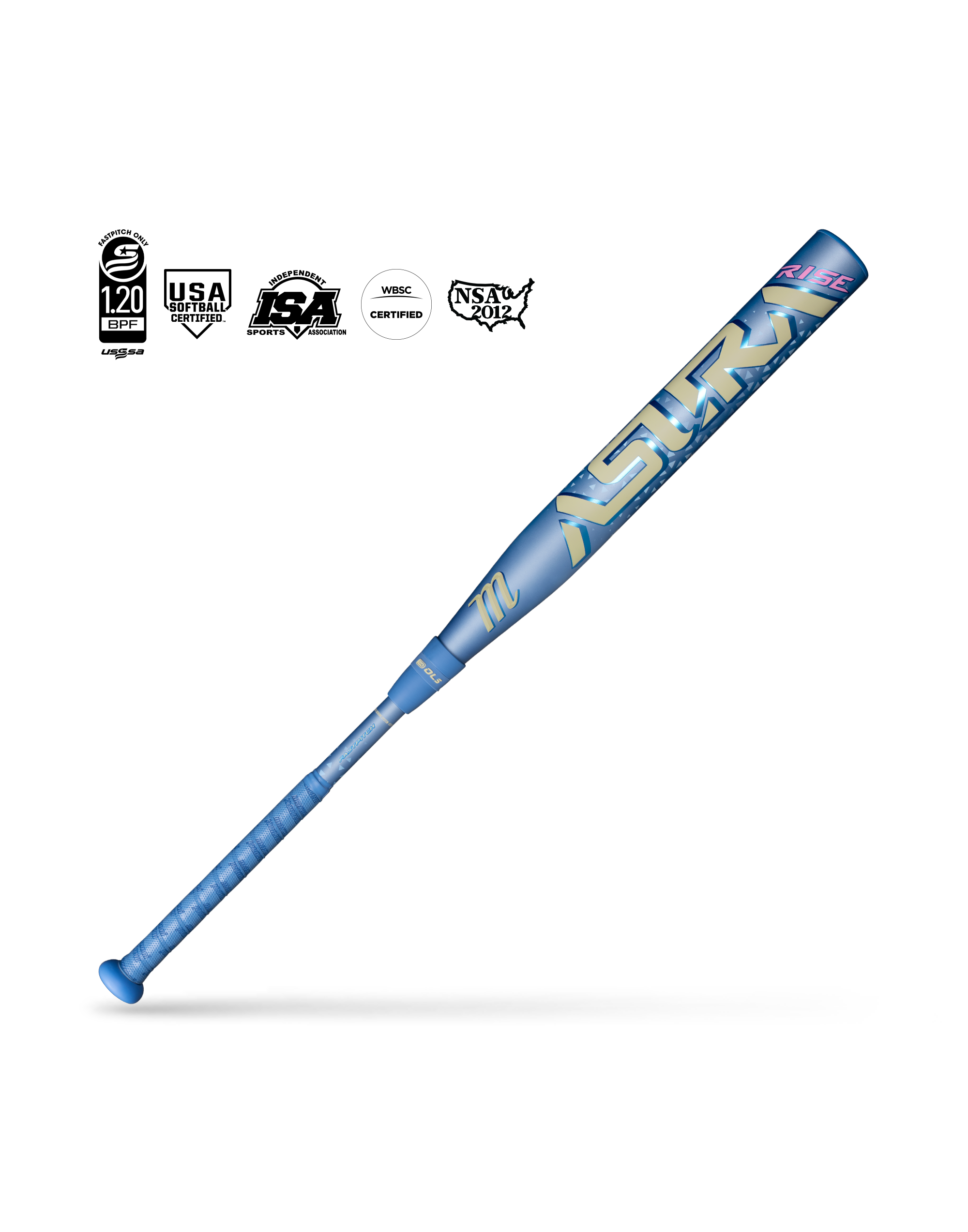 2027 Marucci Asura Rise Fastpitch Softball Bat: -11, -10, -9, -8