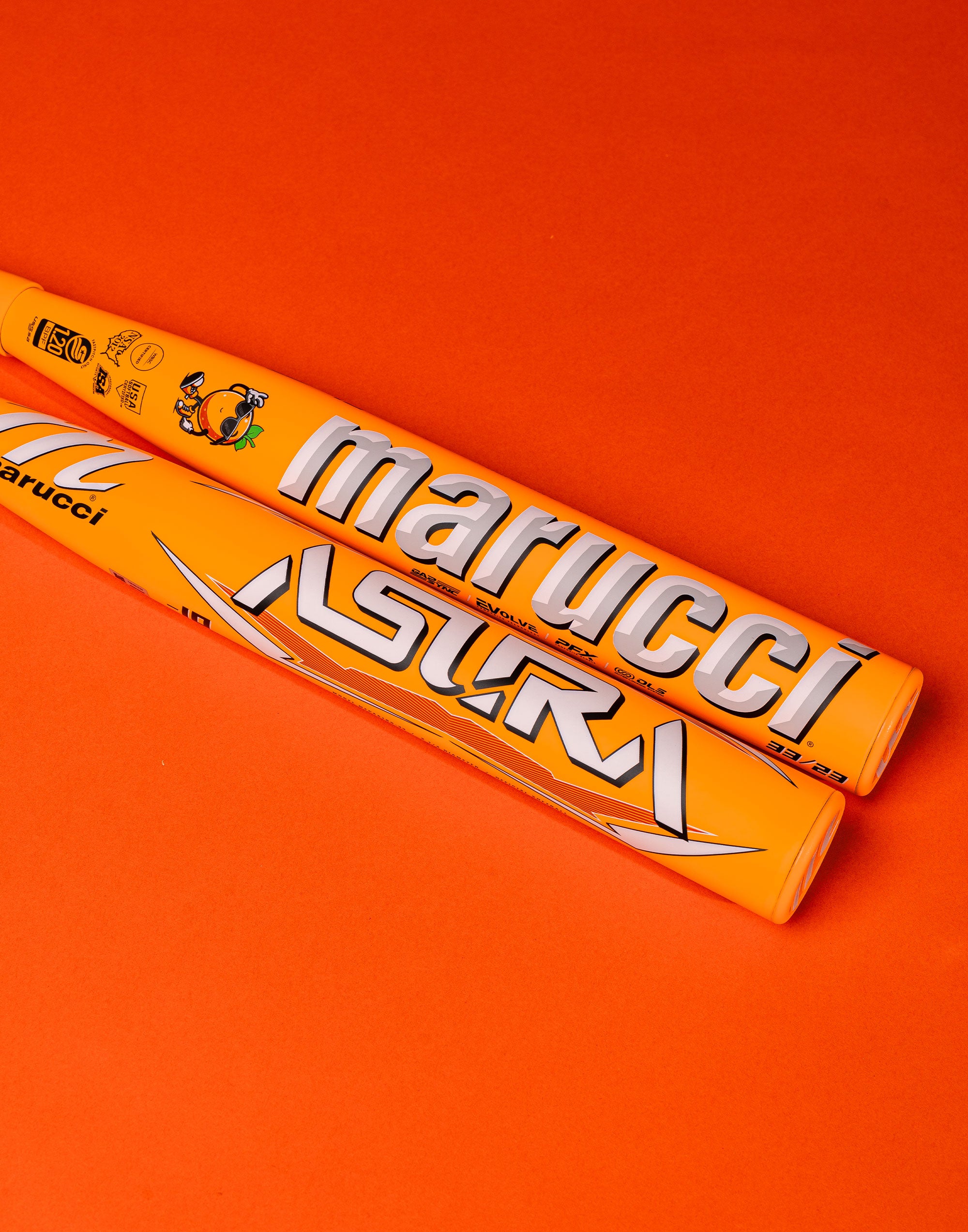2026 Marucci Asura Glow Citrus Spark Fastpitch Softball Bat: -11, -10