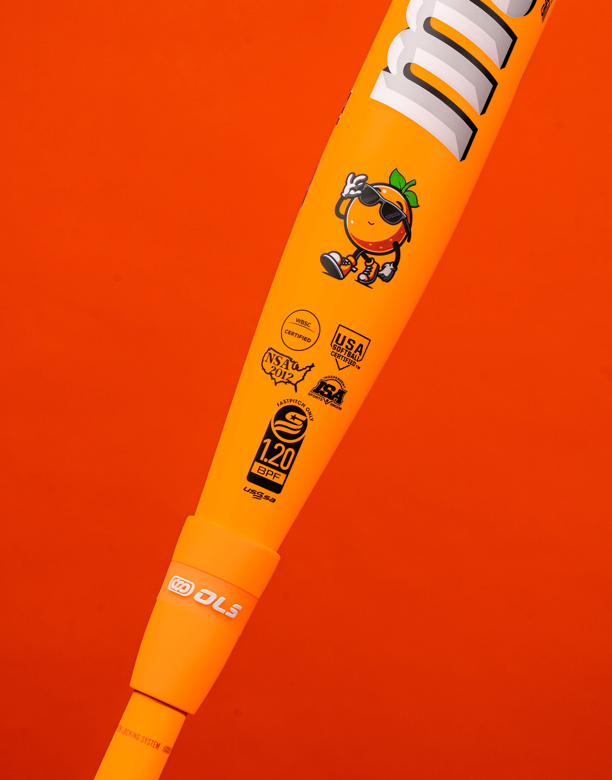 2026 Marucci Asura Glow Citrus Spark Orange Fastpitch Softball Bat: -1