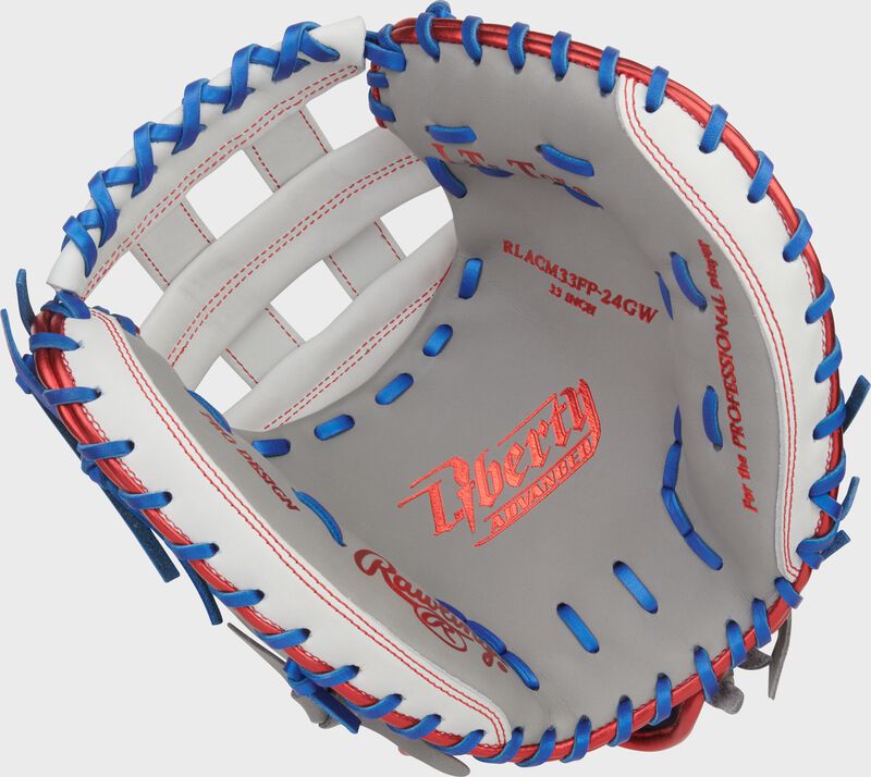 Rawlings Liberty Advanced 33" Fastpitch Softball Catchers Mitt Glove RLACM33FP-24GW