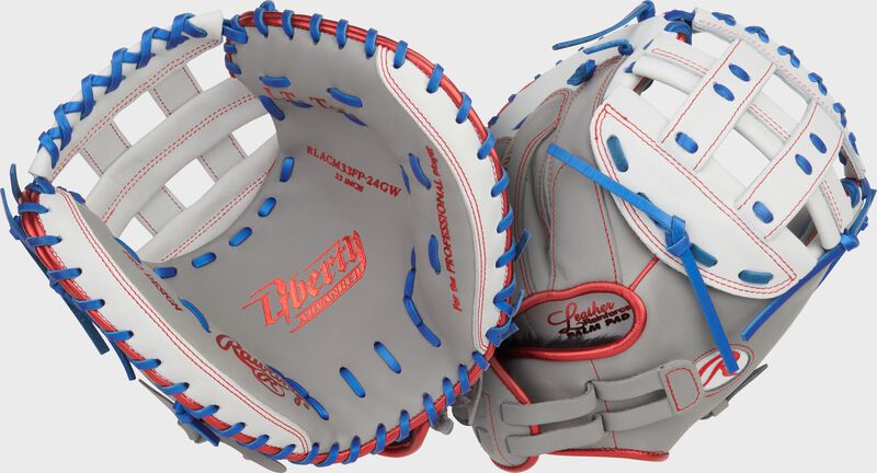 Rawlings Liberty Advanced 33" Fastpitch Softball Catchers Mitt Glove RLACM33FP-24GW
