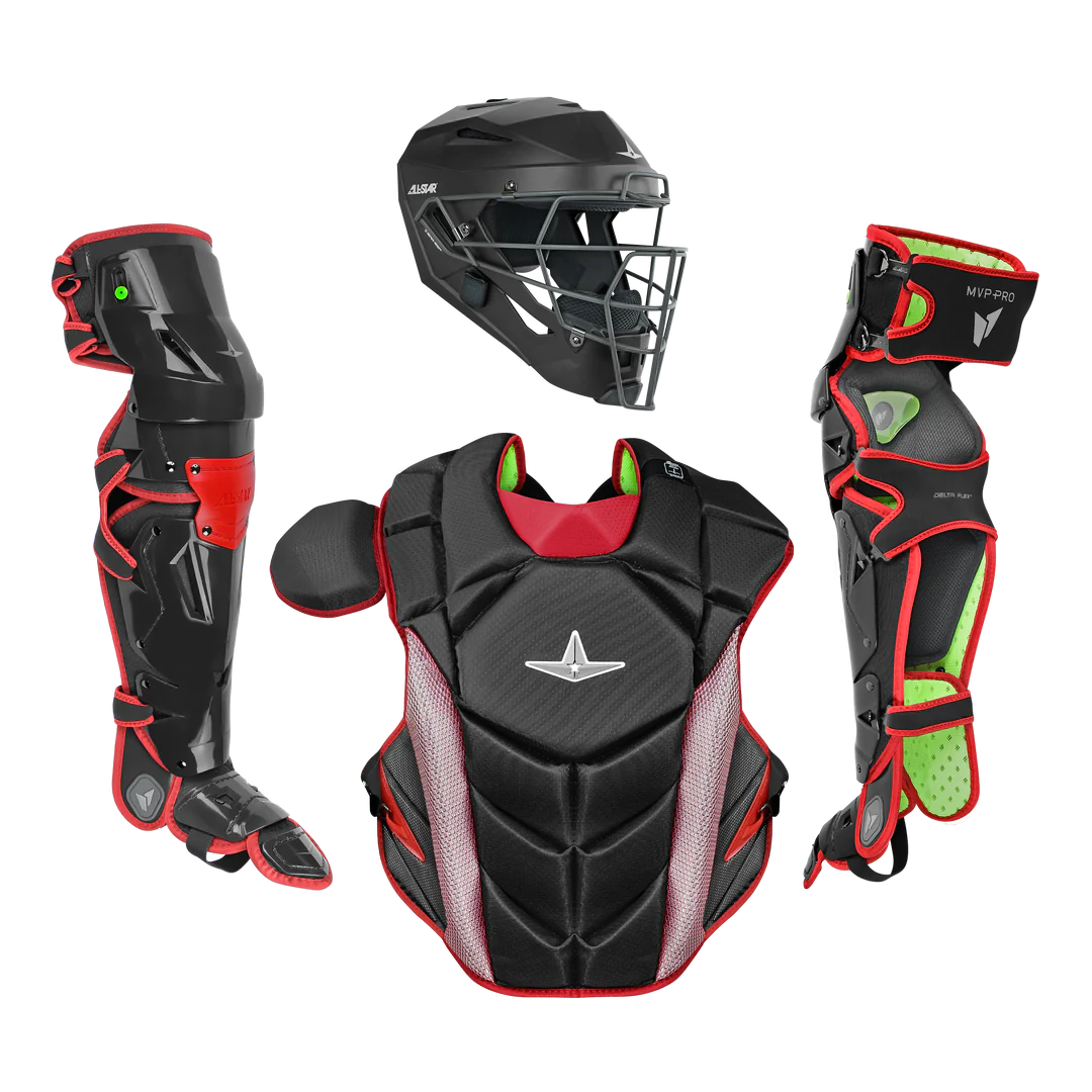 All-Star MVP-PRO Baseball Catchers Gear Box Set
