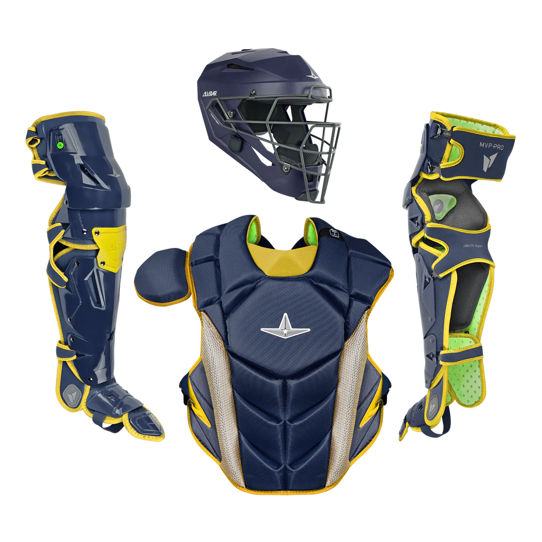 baseball catchers gear All - Star MVP Pro Medium (Intermediate) Baseball Catcher's Set