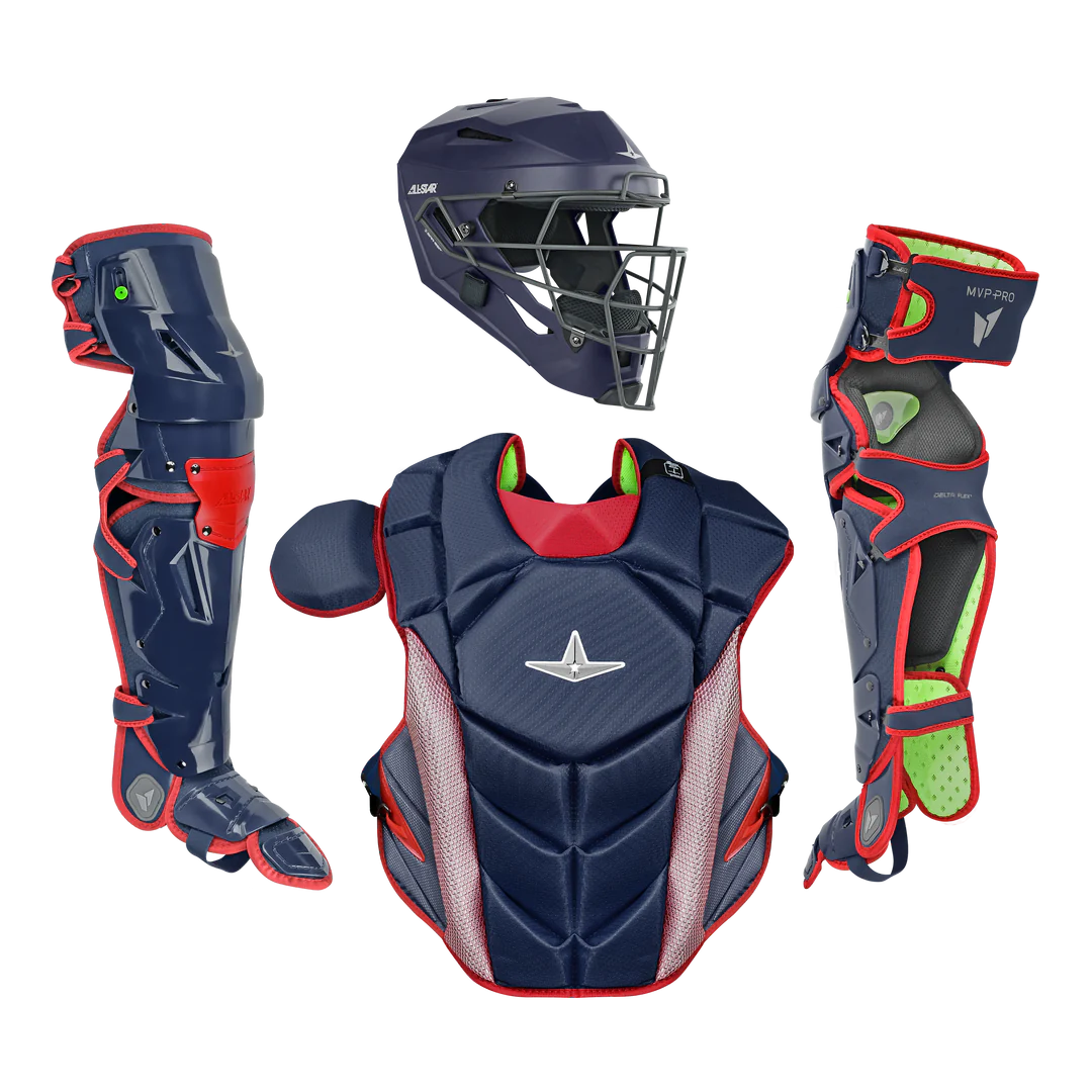 Allstar MVP PRO Catching Helmet Royal, Youth - A.D. STARR Allstar MVP PRO Catching Helmet Royal, Youth - A.D. STARR