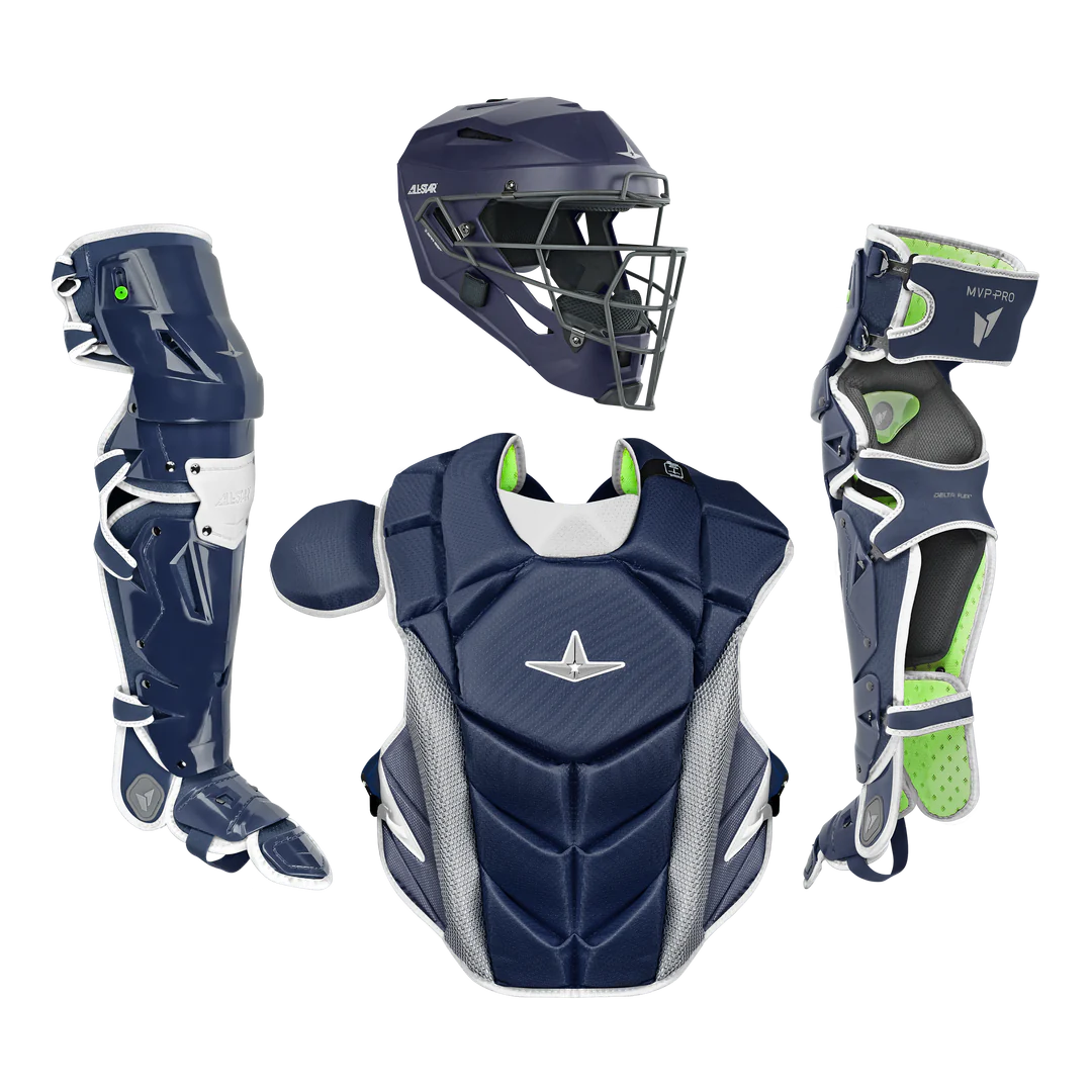 All-Star MVP-PRO Baseball Catchers Gear Box Set