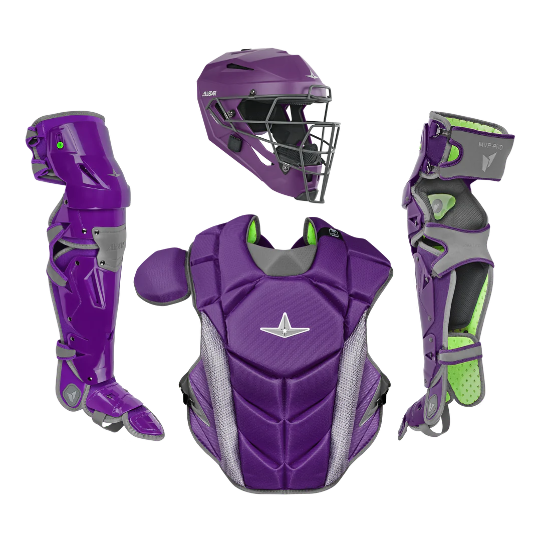 All-Star MVP-PRO Baseball Catchers Gear Box Set