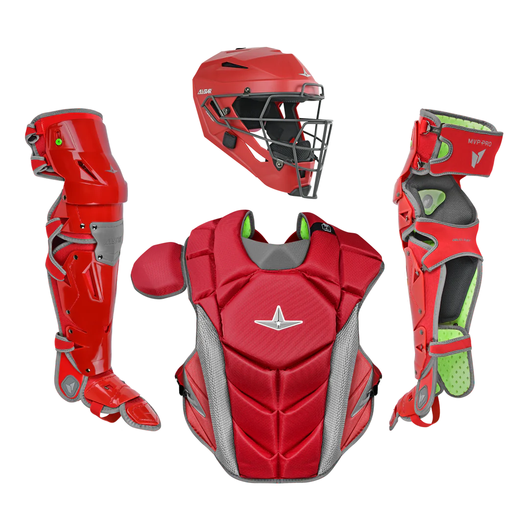 All-Star MVP-PRO Baseball Catchers Gear Box Set