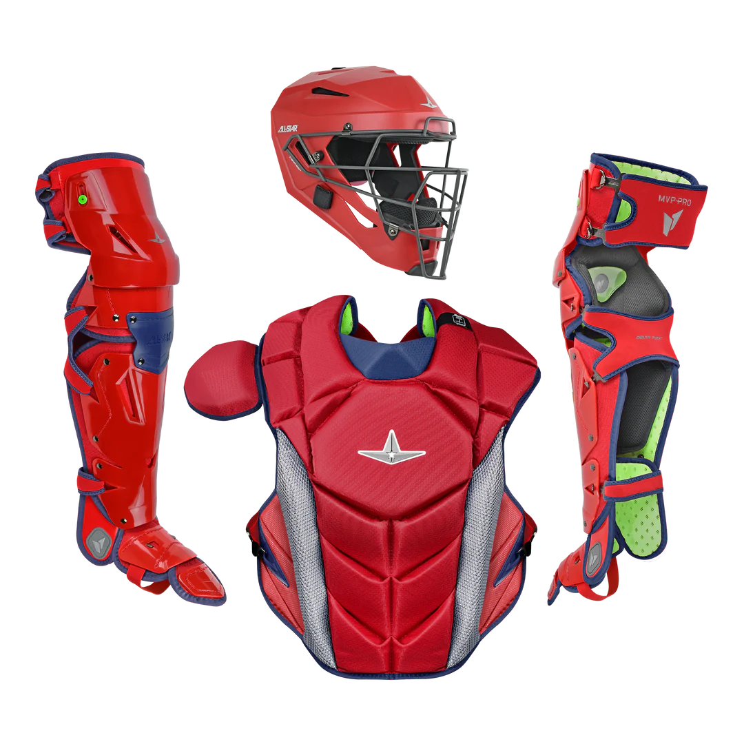 All-Star MVP-PRO Baseball Catchers Gear Box Set
