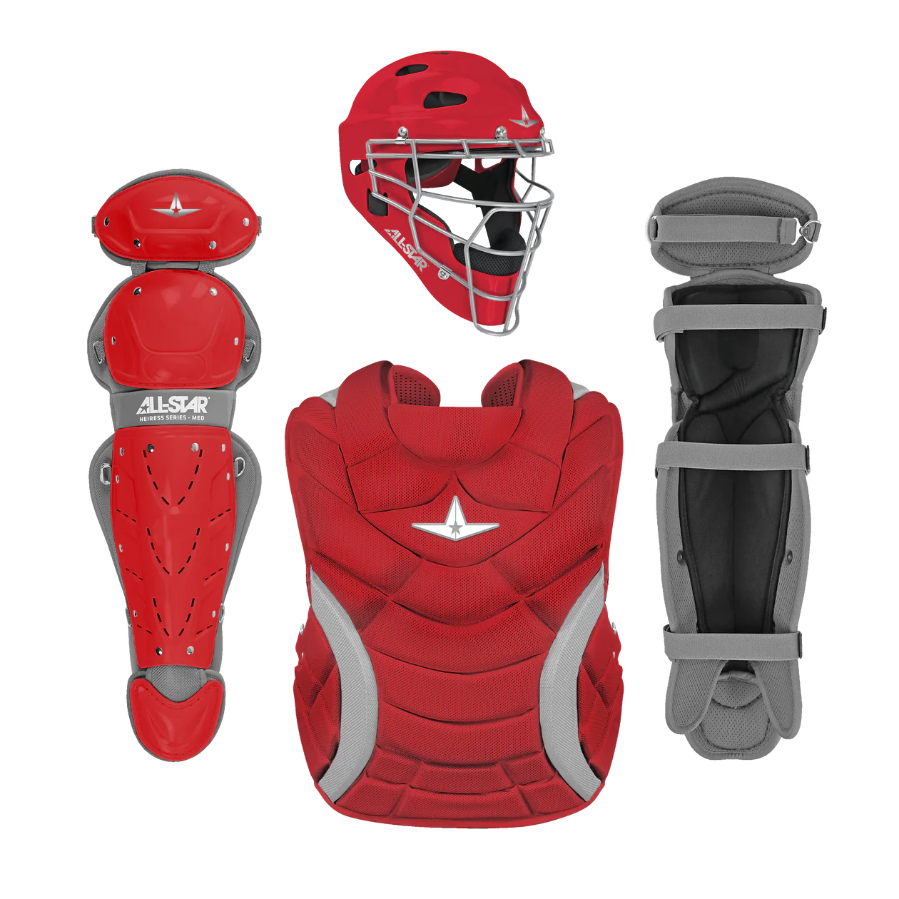 All Star Heiress Fastpitch Softball Catchers Gear Box Set
