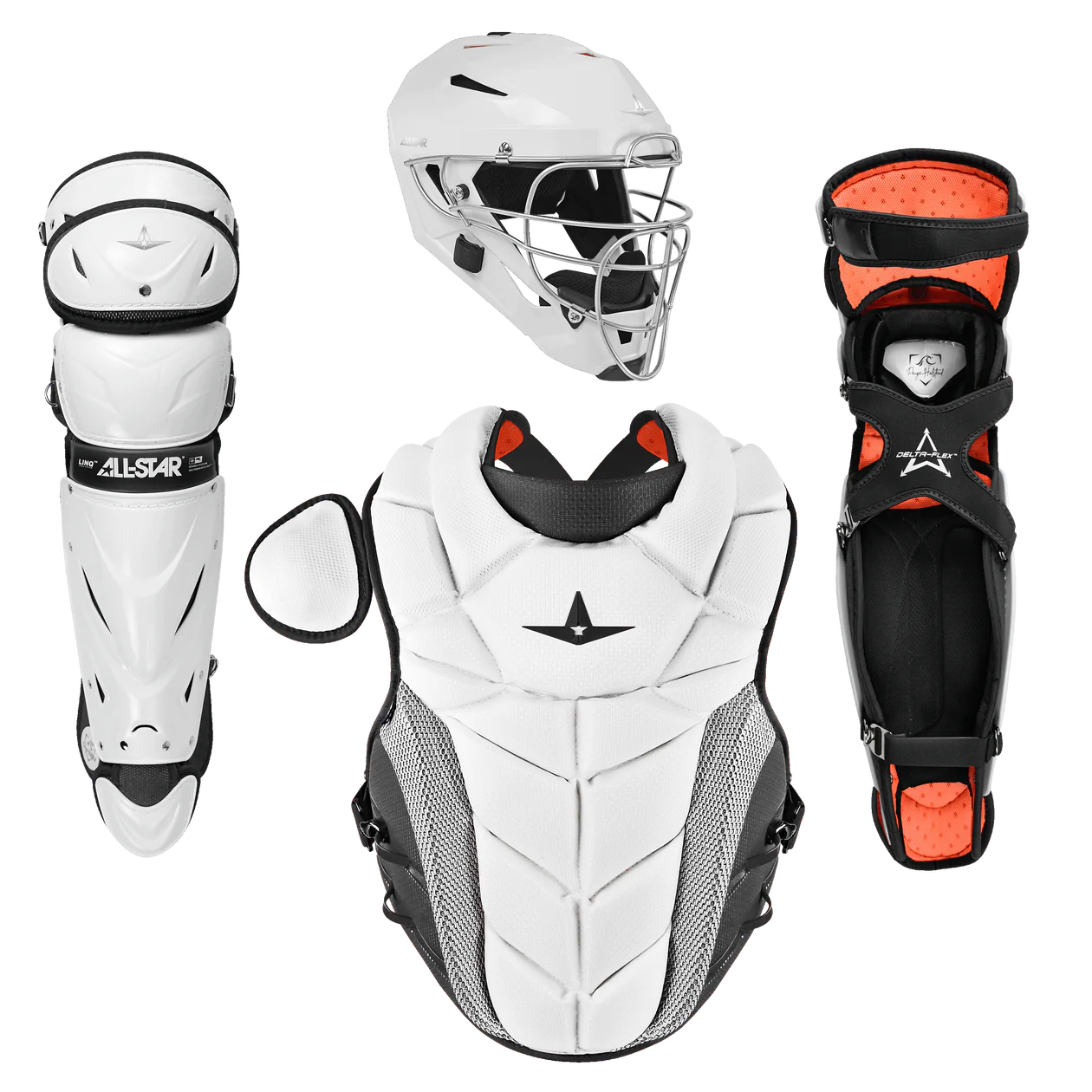 All-Star PHX Paige Halstead Fastpitch Softball Catchers Gear Box Set