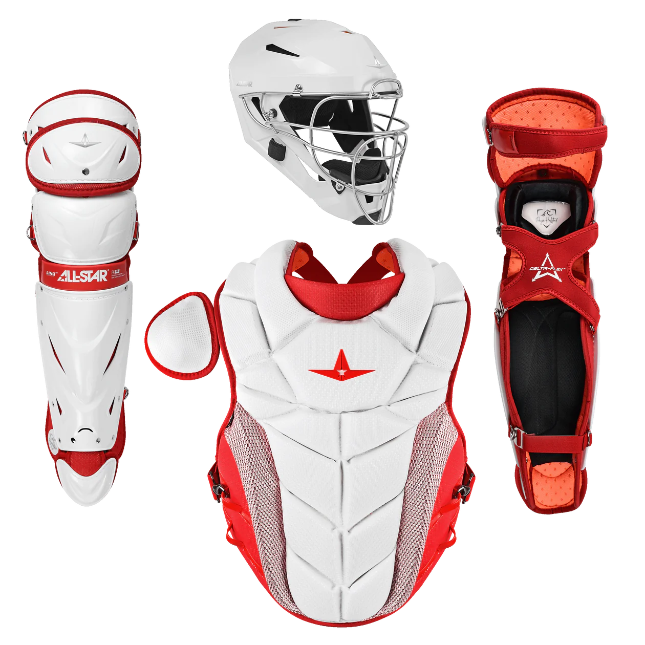 All-Star PHX Paige Halstead Fastpitch Softball Catchers Gear Box Set