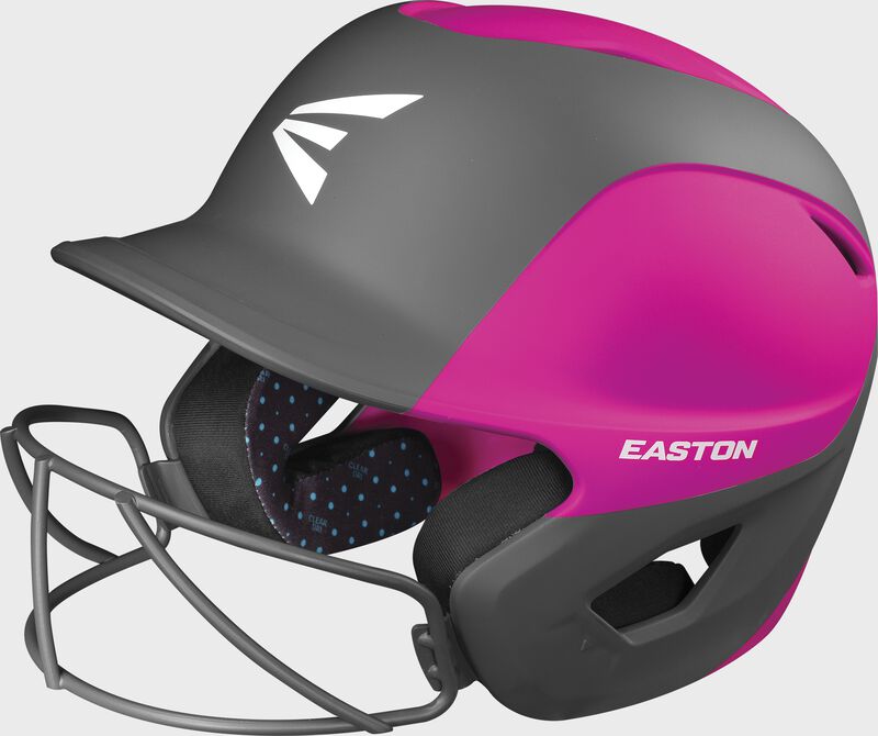 Easton Ghost Fastpitch Batting Helmet with Mask | Matte Two-Tone