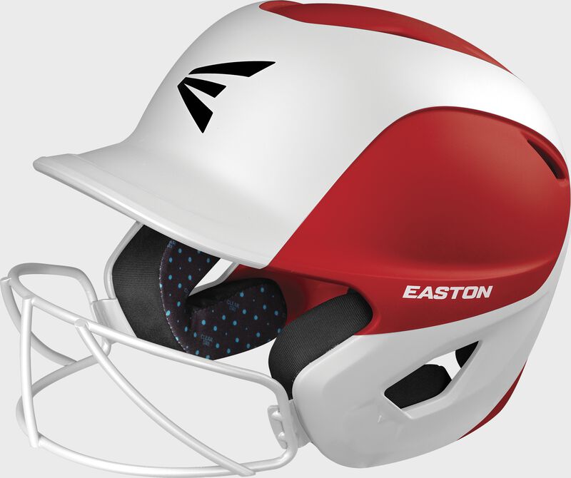 Easton Ghost Fastpitch Batting Helmet with Mask | Matte Two-Tone