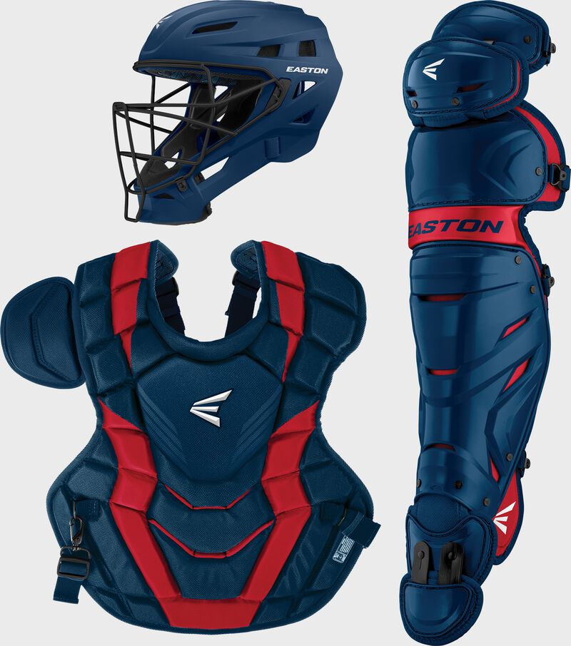 Easton Elite X Baseball Catchers Gear Box Set Kit - Game Ready Sports - E00684765