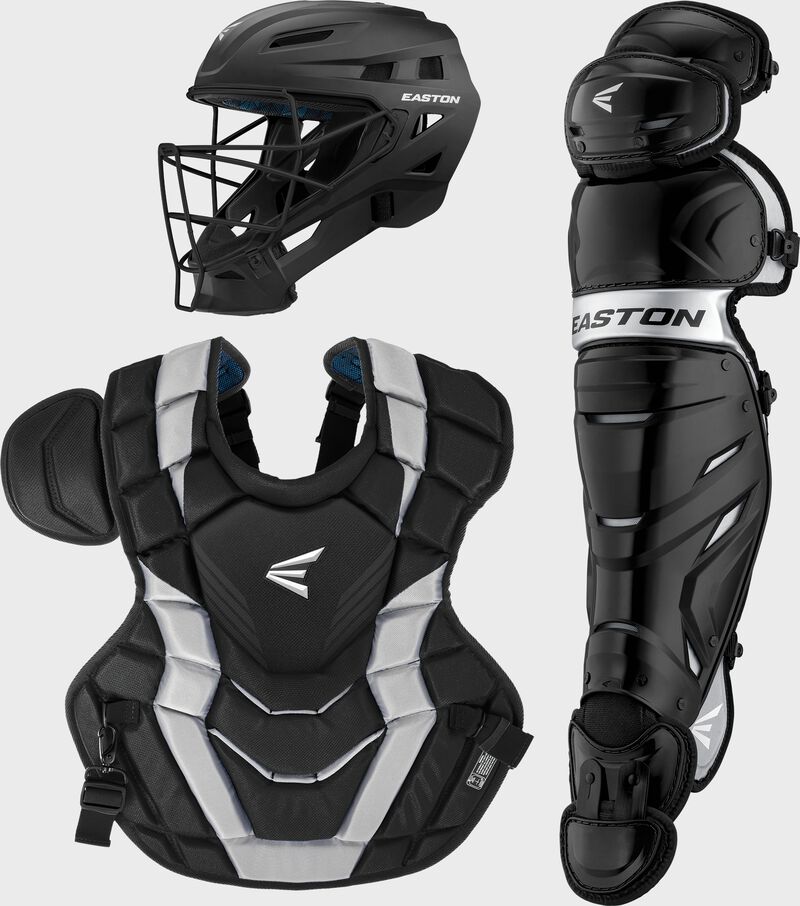 Easton Elite X Baseball Catchers Gear Box Set Kit - Game Ready Sports - E00684754